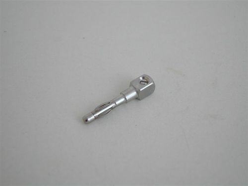 PLUG PIN FOR 2-POL PLUGS 3 mm NICKEL PLATED