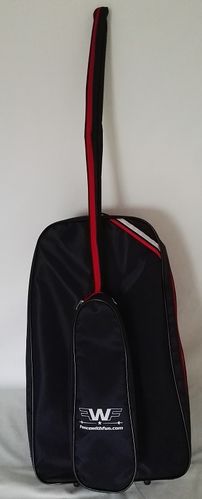 Backpack dark blue - red